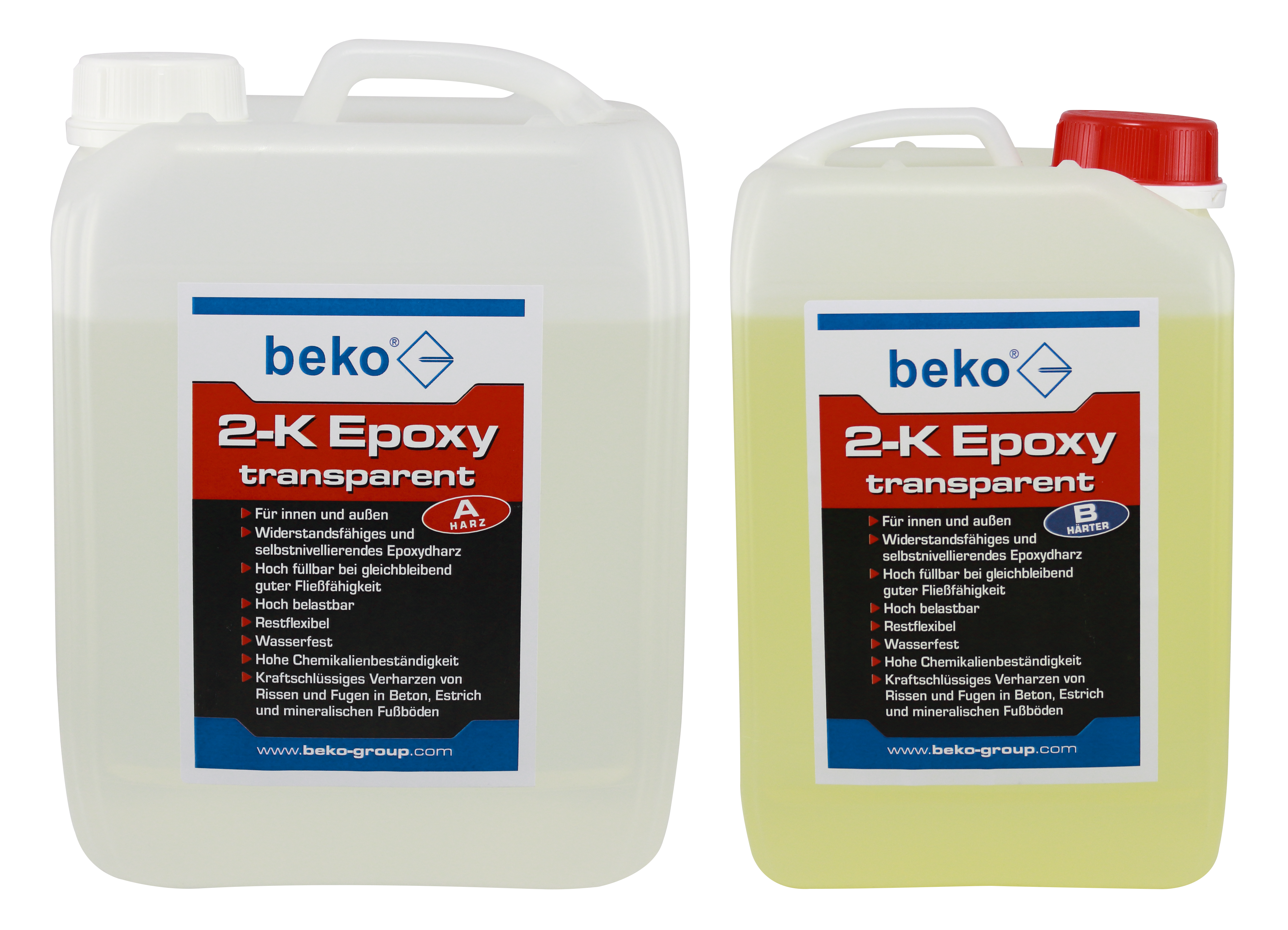 2-K Epoxy 8 kg transparent