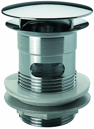 Design-Schaftventil Messing, verchromt